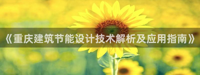 e尊国际可靠吗：《重庆建筑节能设计技术解析及应用指南》