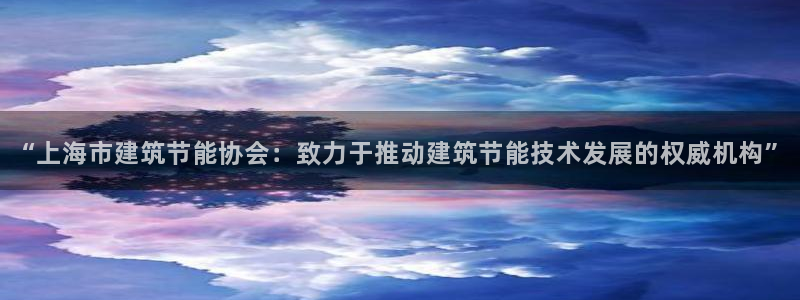 e尊国际客户端：“上海市建筑节能协会：致力于推动建筑节能技术发展的权威机构”