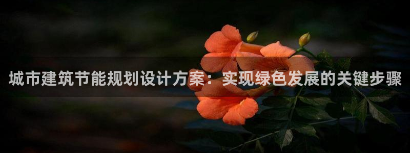 e尊国际可靠吗：城市建筑节能规划设计方案：实现绿色发展的关键步骤