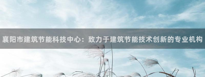 e尊国际的手机登录网站：襄阳市建筑节能科技中心：致力于建筑节能技术创新的专业机构