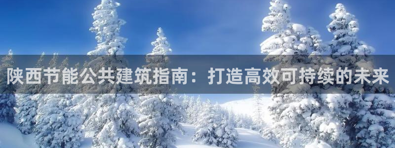 e尊国际网址：陕西节能公共建筑指南：打造高效可持续的未来