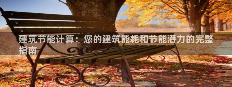 谁知道e尊国际的网址：建筑节能计算：您的建筑能耗和节能潜力的完整
指南